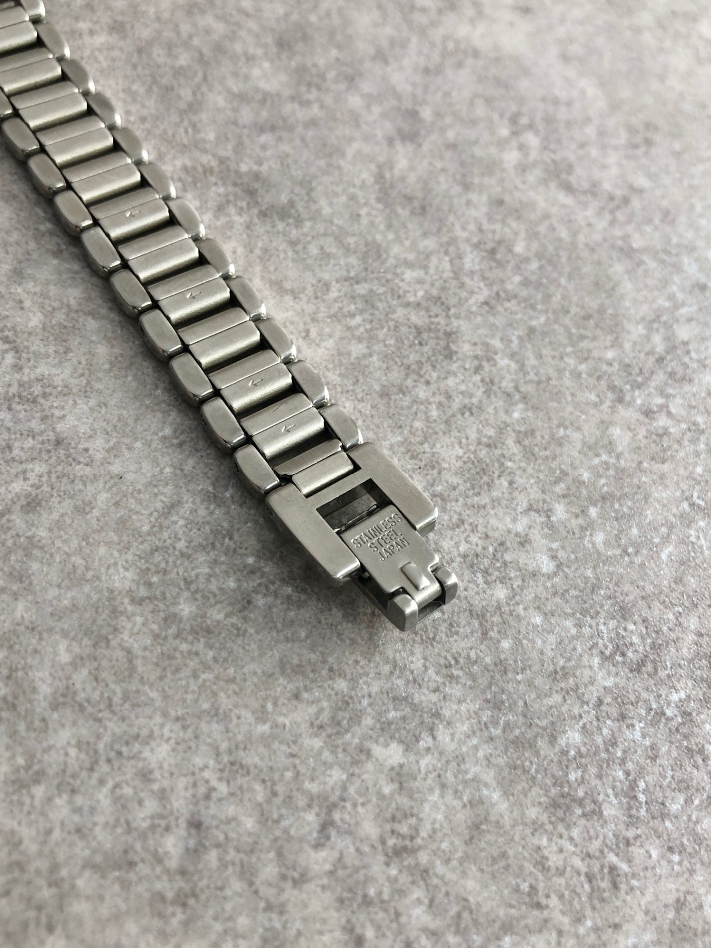Yves Saint Laurent YSL Logo Watch Silver 5930-F91474 TA Vintage wdberd