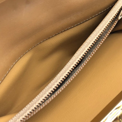 CELINE Macadam Triomphe PVC 皮革長皮夾 棕色 復古 7ej5dz