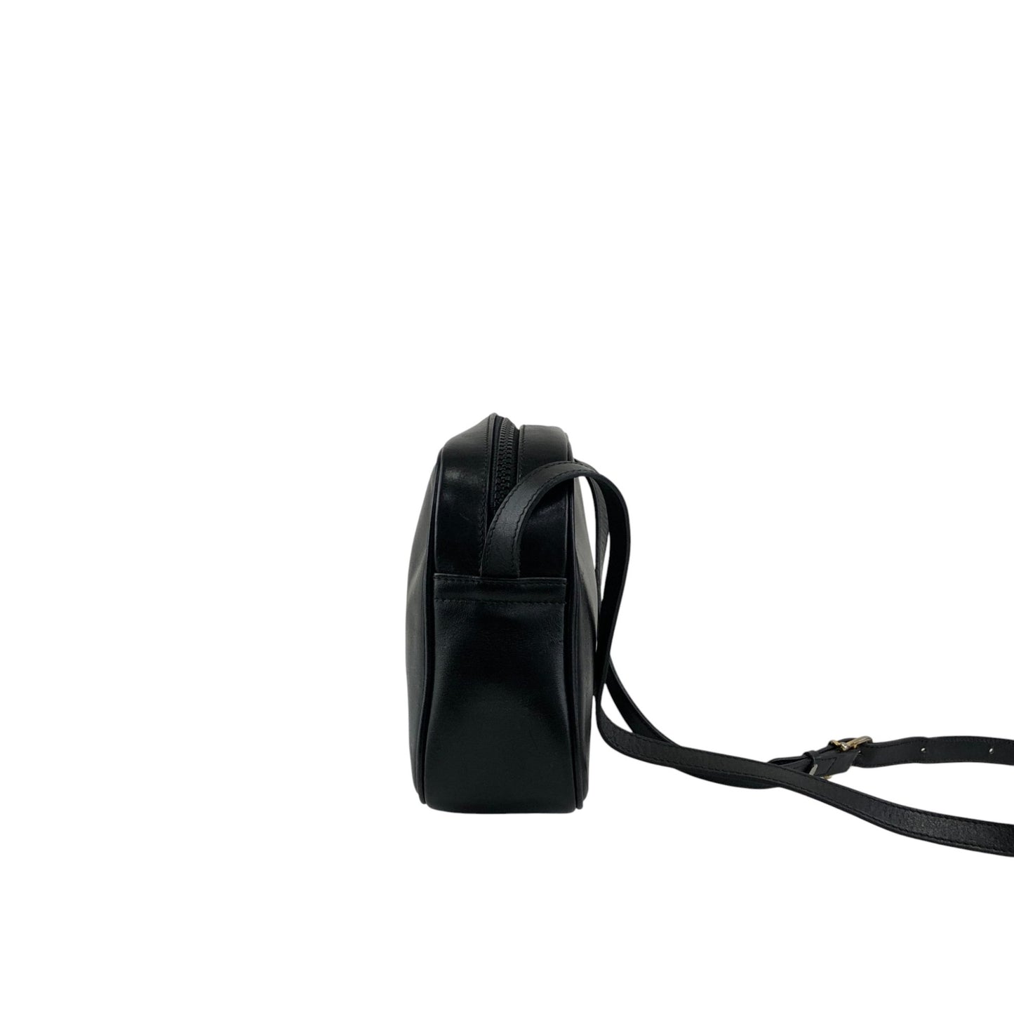 CELINE Blason Shoulder bag Black Vintage pdi5ij