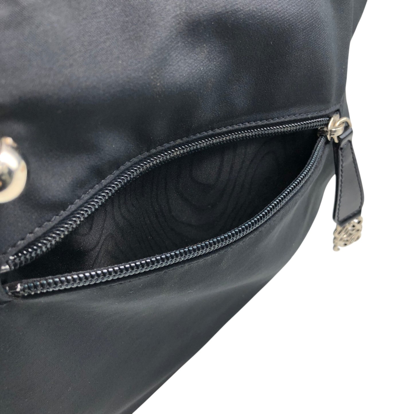 LOEWE Anagram Totebag Black Vintage ryj58c