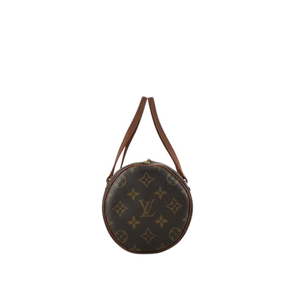 LOUIS VUITTON Monogram Handbag Brown Vintage dwmmh5