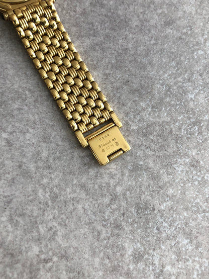 Christian Dior Quartz Watch Gold 63151 Vintage k6gker