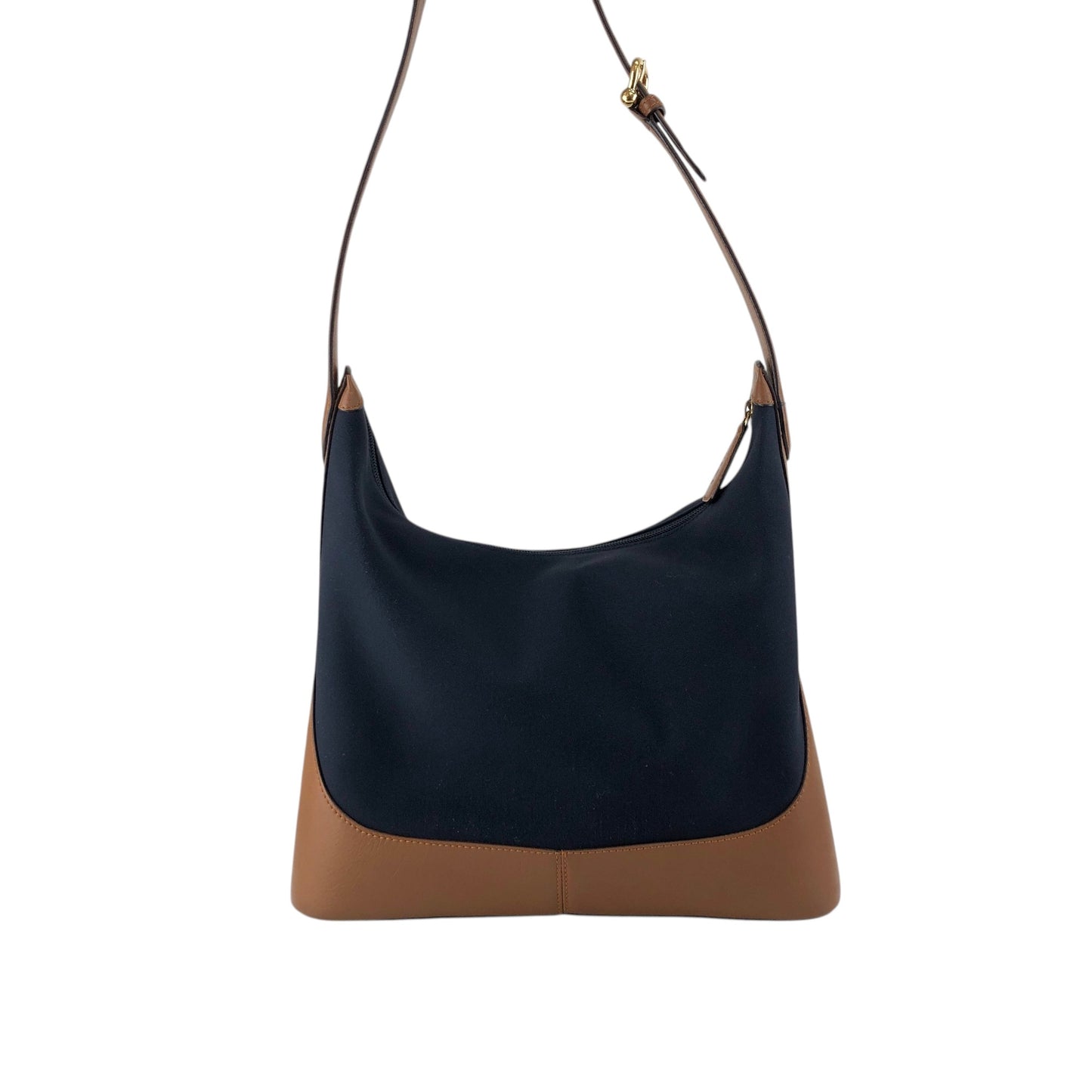 LOEWE Anagram Shoulder bag Navy×Brown Vintage 2ru4te