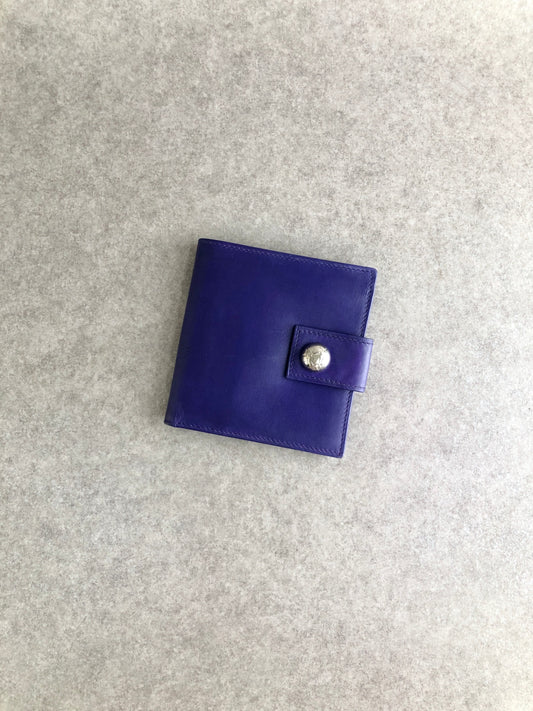 CELINE Starball Folded Wallet Purple Vintage wcasnj