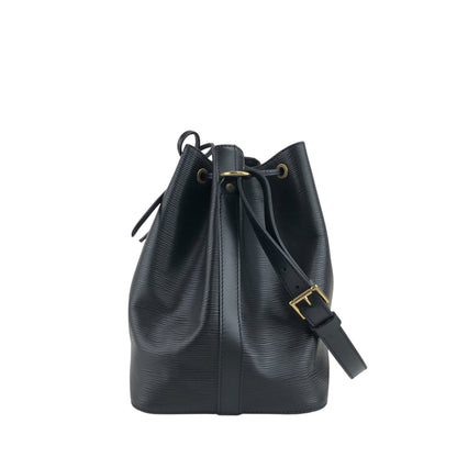 LOUIS VUITTON Epi Logo Shoulder bag Black M59012 Vintage yahgim