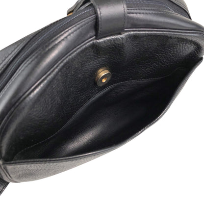 Christian Dior CD Logo Shoulder bag Black Vintage utsbka