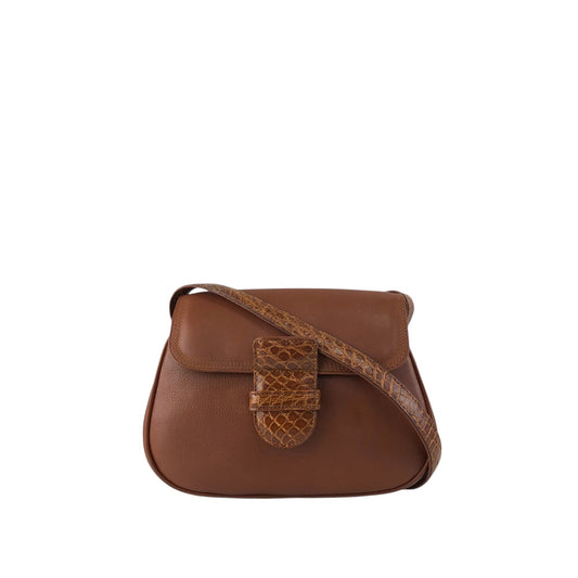 LOEWE Shoulder bag Brown Vintage x6g5se