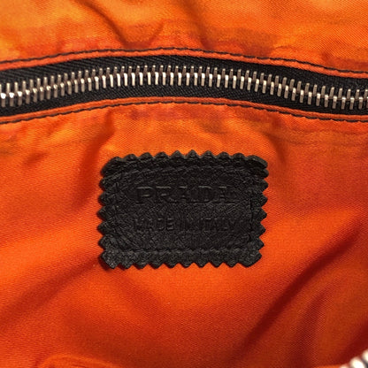 PRADA Stitch Shoulder bag Sling bag Black Vintage wg4cn6