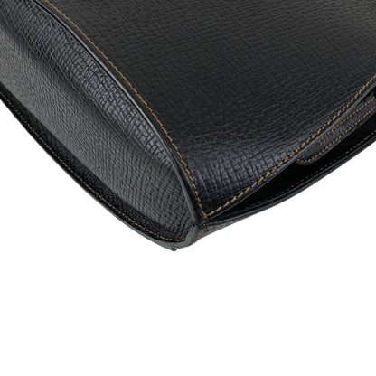 LOEWE Logo Embossed Handbag Black Vintage g64y6x