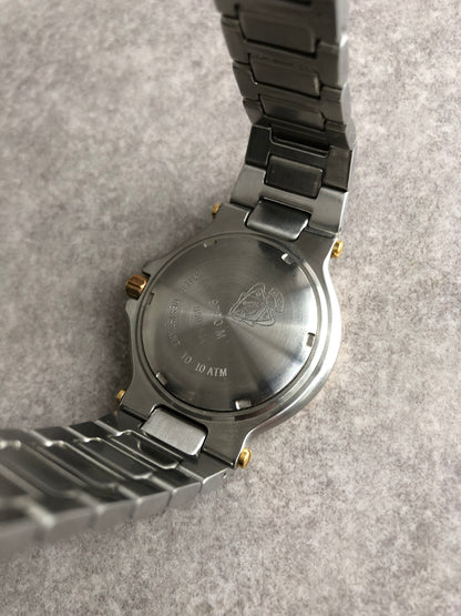 GUCCI Watch Silver×Gold 9700L Vintage vucvja