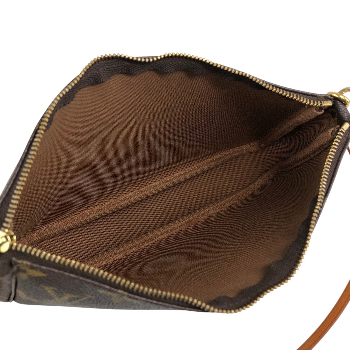 LOUIS VUITTON Monogram Shoulder bag Brown M51980 Vintage z7gkhx