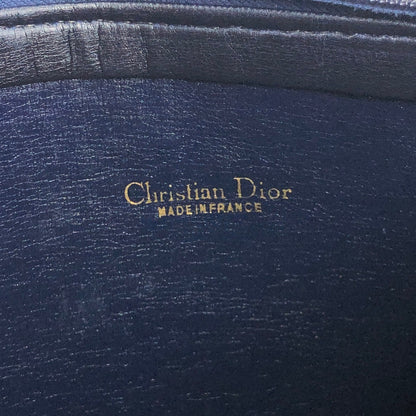 Christian Dior Trotter Handbag Navy Vintage 2d48b2