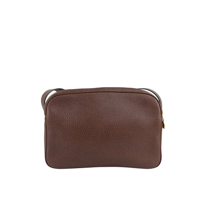 CELINE Gancini Shoulder bag Brown Vintage xdbhnp