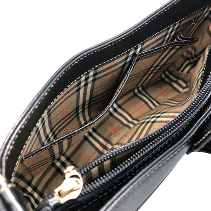 BURBERRY Shoulder bag Black Vintage ba84aj