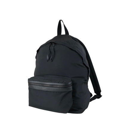 Yves Saint Laurent Logo Backpack Black Vintage 7tw3dp
