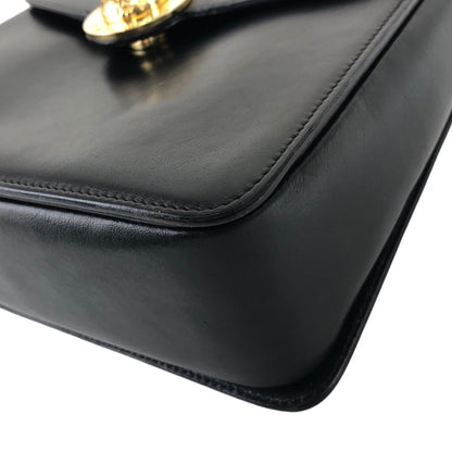 CELINE Starball Handbag Black Vintage yfnu6f