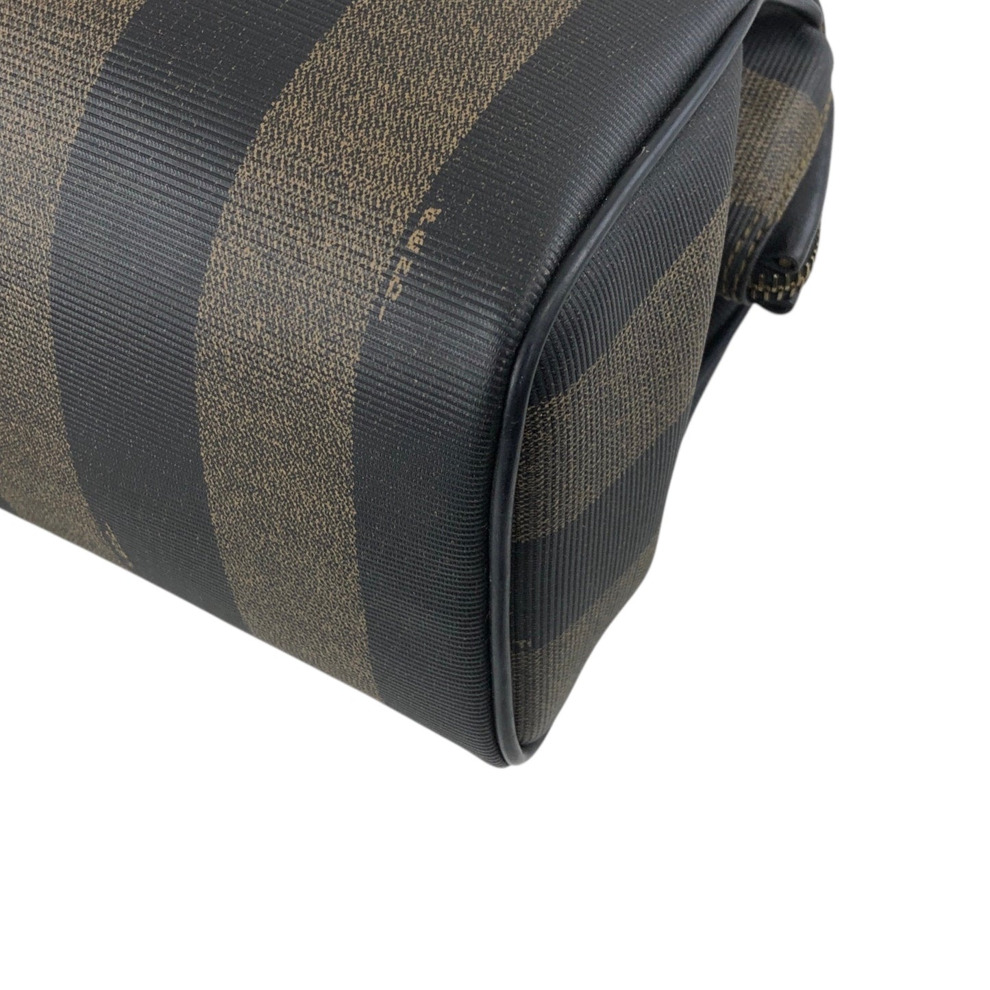 FENDI Pecan Two-way Small Boston bag Shoulder bag Black Vintage ujwz5t