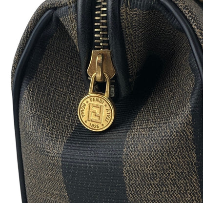 FENDI Pecan Two-way Small Boston bag Shoulder bag Black Vintage p73ycs