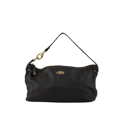 CELINE Triomphe Small Handbag Brown Vintage yat2yf