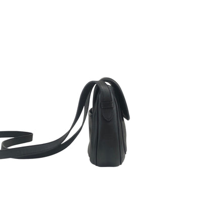 CELINE Gancini Shoulder bag Black Vintage 4xp2cr