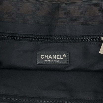 CHANEL New Travel Line Totebag Brown Vintage fxv5jr