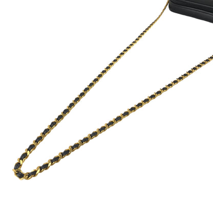 GIVENCHY Logo Chain Shoulder bag Black Vintage nrau2r