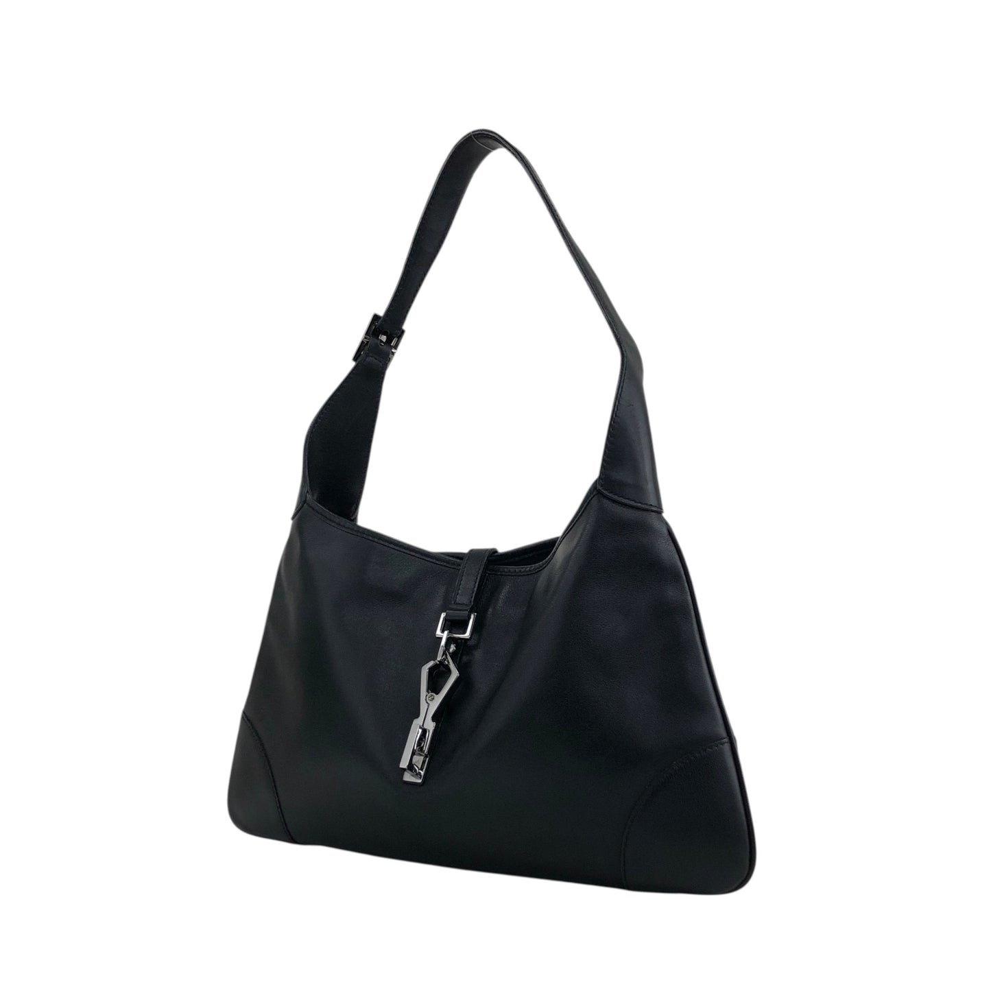 GUCCI Jackie Shoulder bag Black Vintage zv8n2e