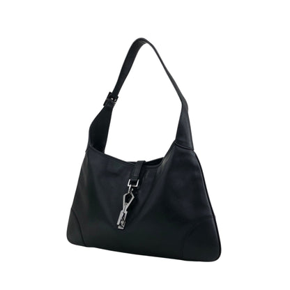 GUCCI Jackie Shoulder bag Black Vintage zv8n2e