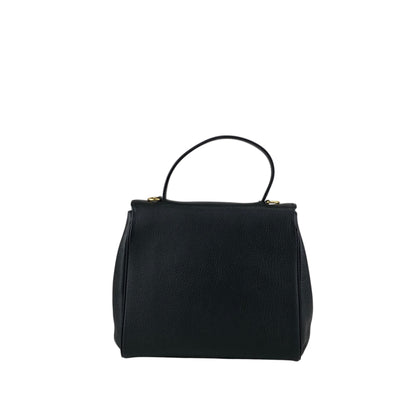 CELINE Toggle Clasp Two-way Handbag Shoulder bag Black Vintage nnb8md