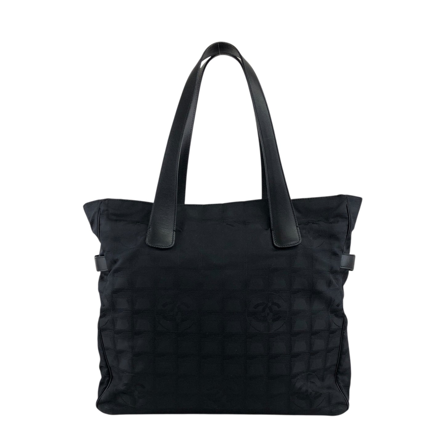 CHANEL New Travel Line Totebag Black Vintage udc3tm