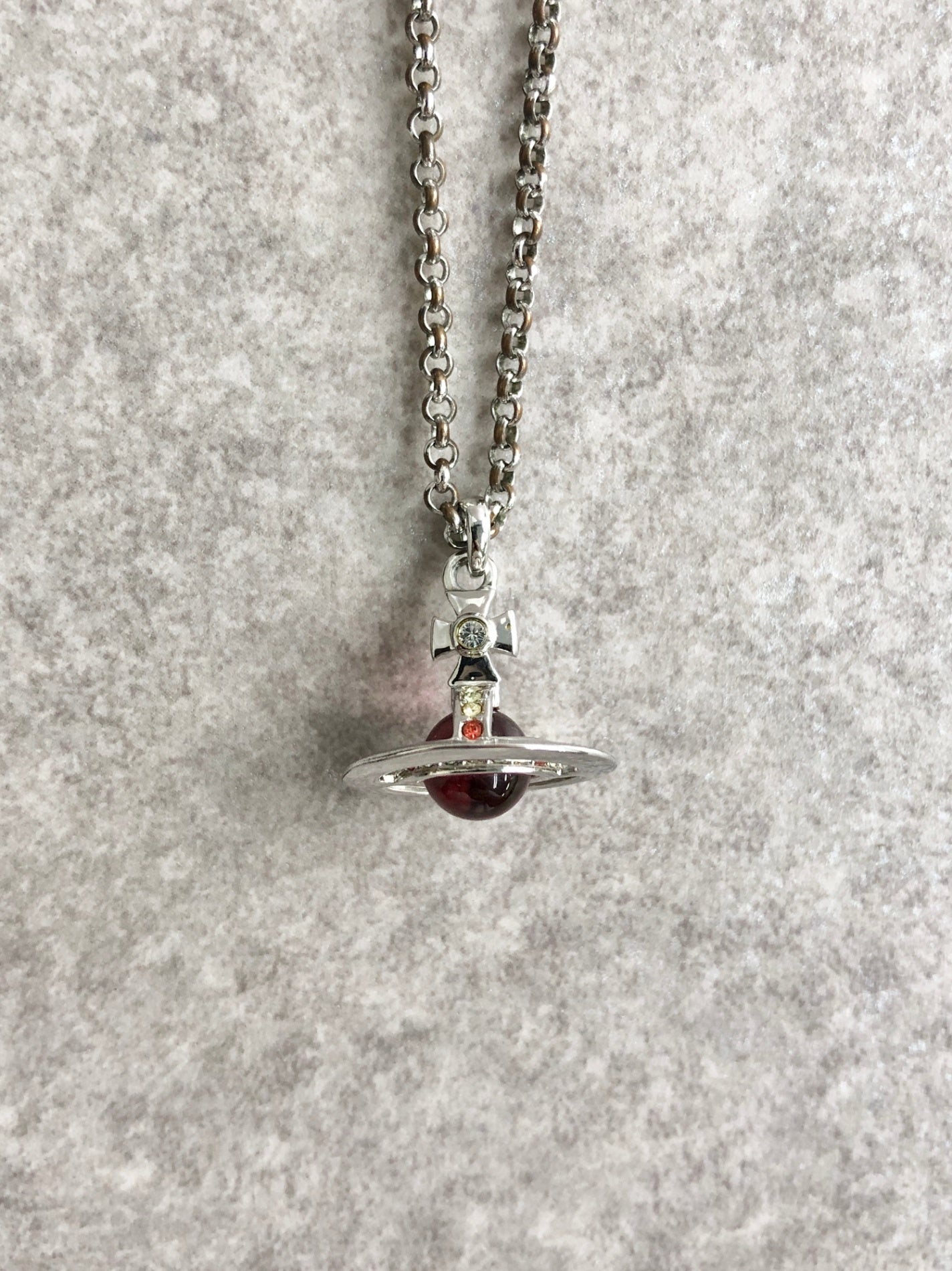 Vivienne Westwood Necklace Silver Vintage e6j3xi