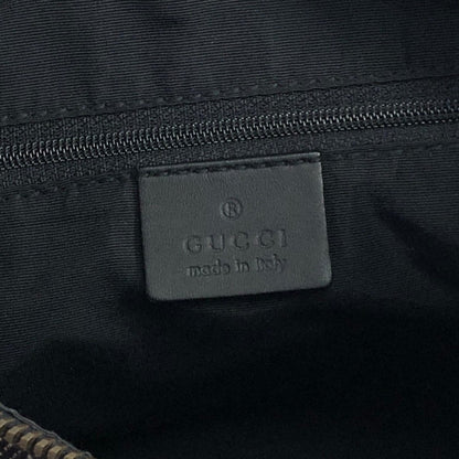 GUCCI GG Canvas Shoulder bag Black Vintage bmvpb5