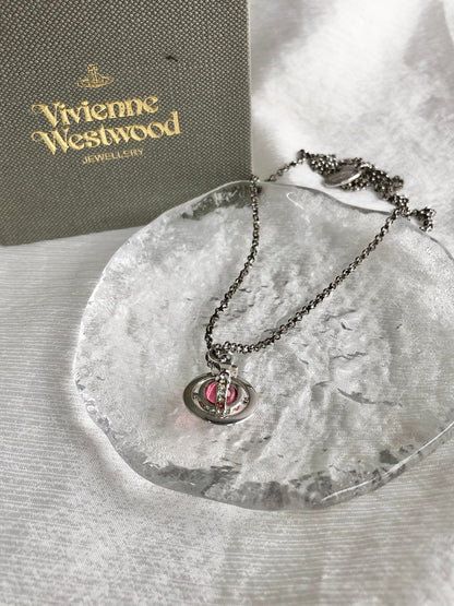 Vivienne Westwood Necklace Silver Vintage e6j3xi