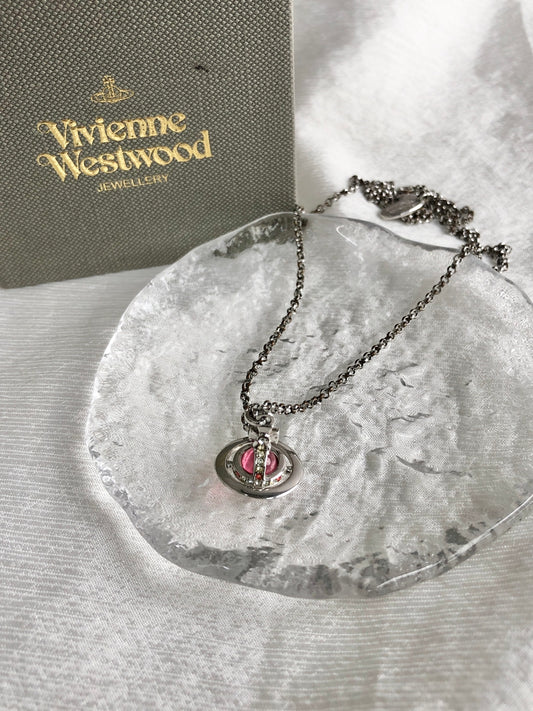 Vivienne Westwood Necklace Silver Vintage e6j3xi