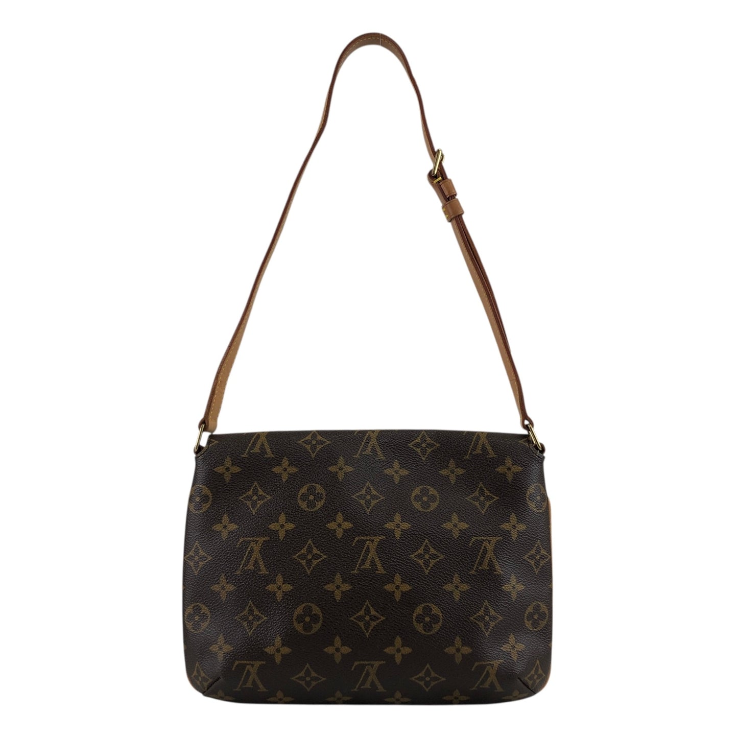 LOUIS VUITTON Monogram 單肩包 棕色 復古 ir4uvs