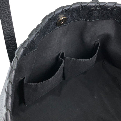 GUCCI Bamboo Totebag Black Vintage 5j436w