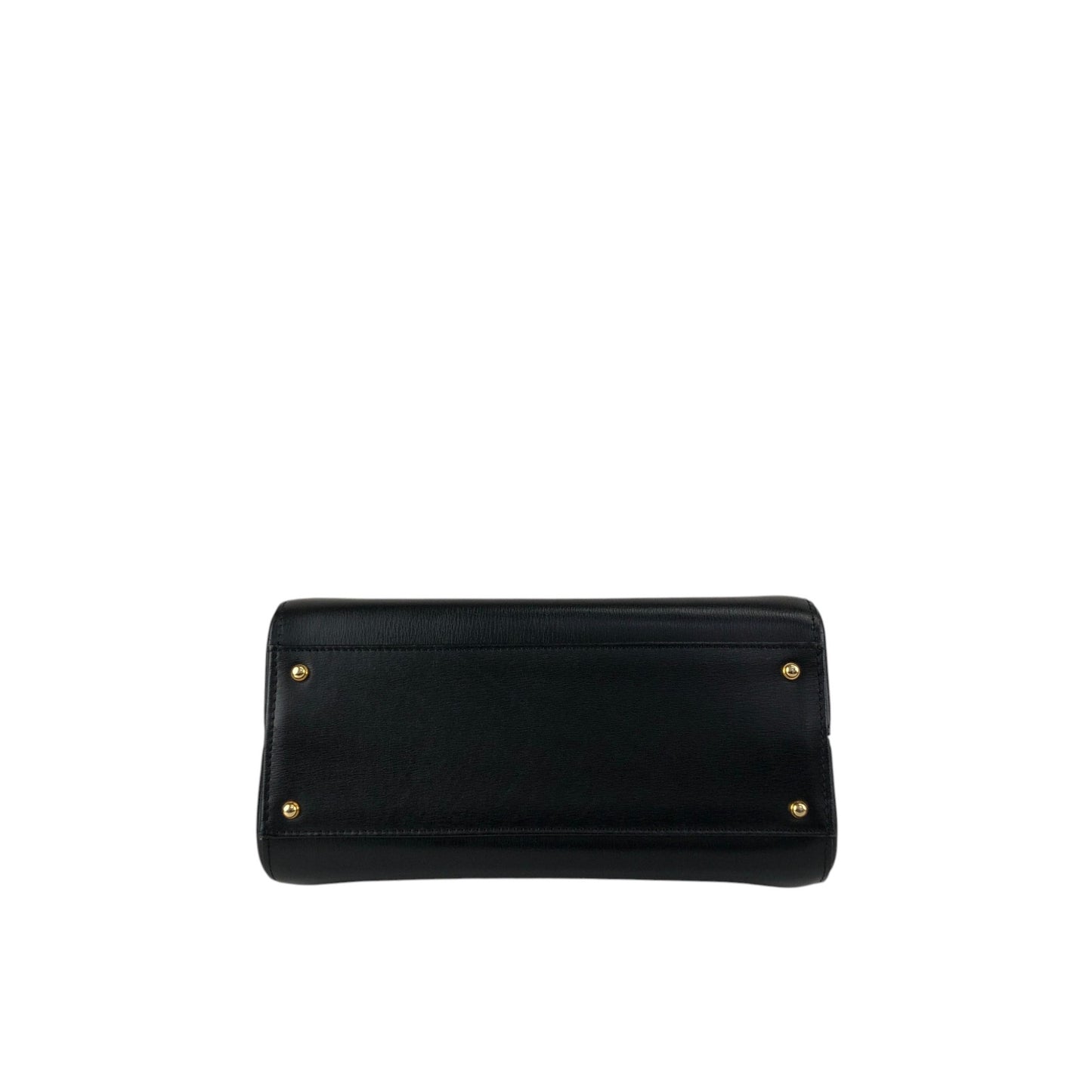 GIVENCHY Top Handle Handbag Black Vintage 8gf8y4