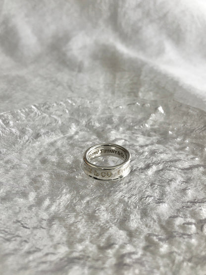 Tiffany & Co. SILVER925 Ring Silver Vintage nk48ym