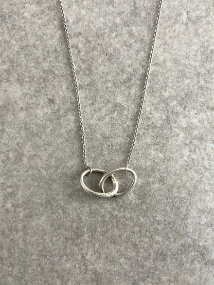 Tiffany & Co. SILVER925 Necklace Silver Vintage vxbiip