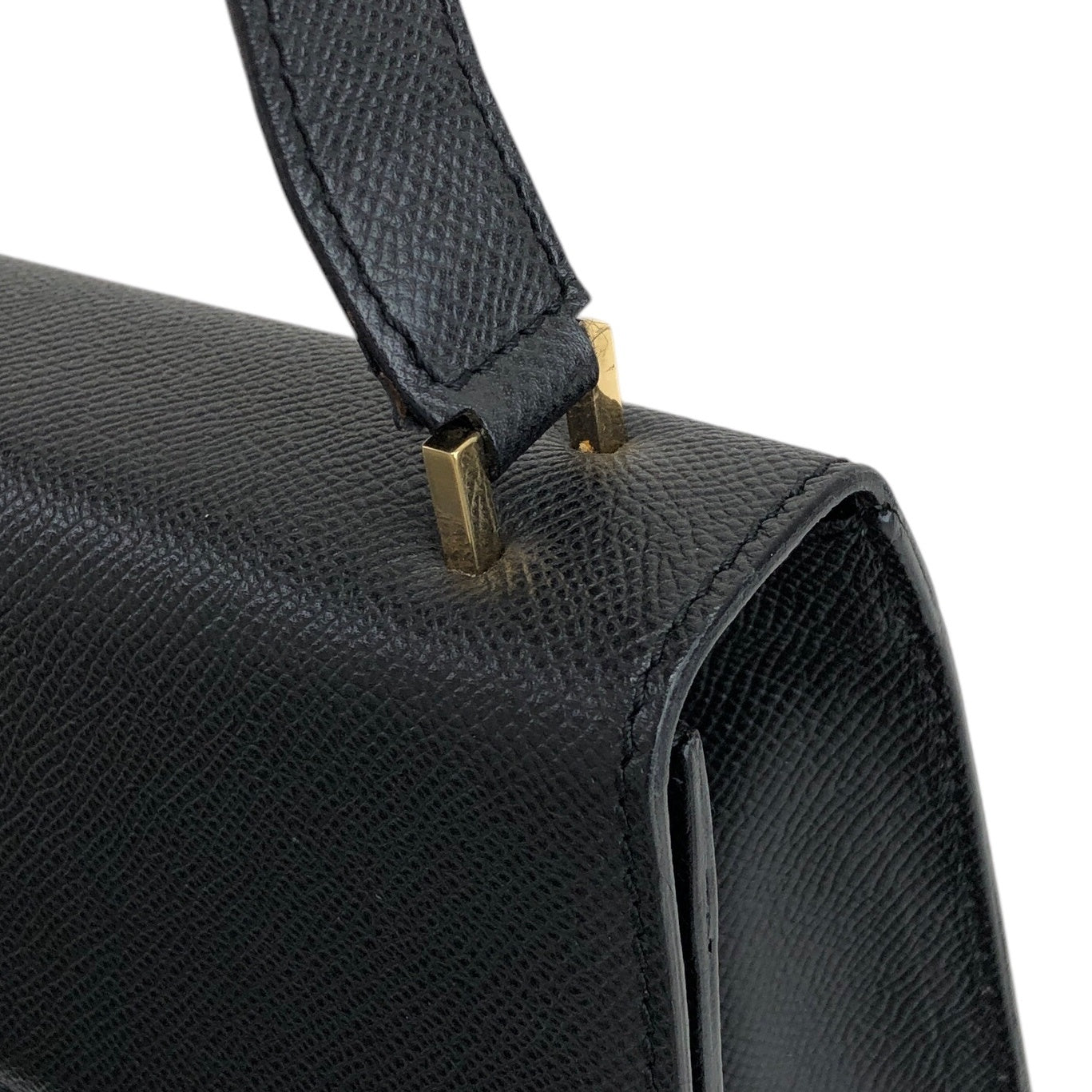 CELINE Turn Lock Shoulder bag Black Vintage ni6cxe