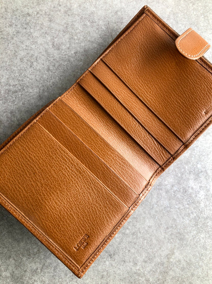 LOEWE Velazquez Folded Wallet Brown Vintage cdxapn