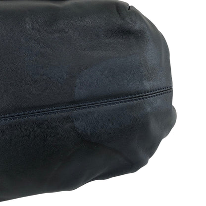 LOEWE Logo Shoulder bag Navy Vintage k4pn8w