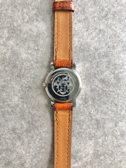 HERMES Serie Watch Brown Vintage pjrfdw