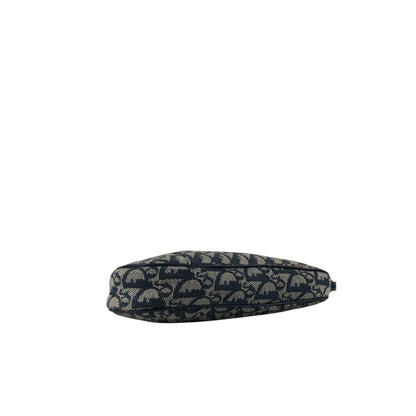 Christian Dior Trotter Small Handbag Shoulder bag Navy Vintage szr3xn