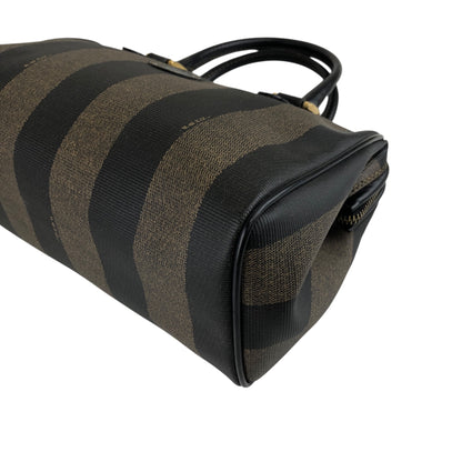 FENDI Pecan Two-way Small Boston bag Shoulder bag Brown×Black Vintage gyzceb