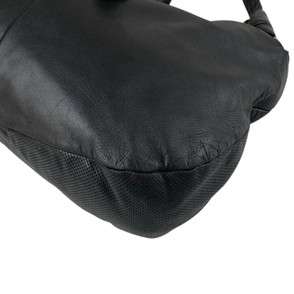 LOEWE Anagram Shoulder bag Hobobag Black Vintage 4gd3uv