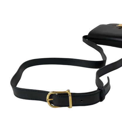 CELINE Triomphe Shoulder bag Black Vintage igefky