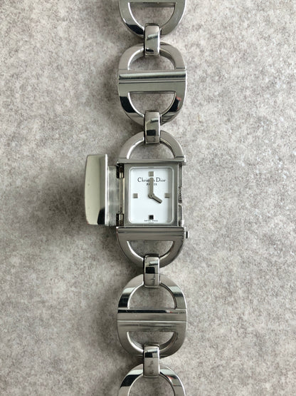 Christian Dior Watch Silver Pandiora D78-100 Vintage zsjnpr