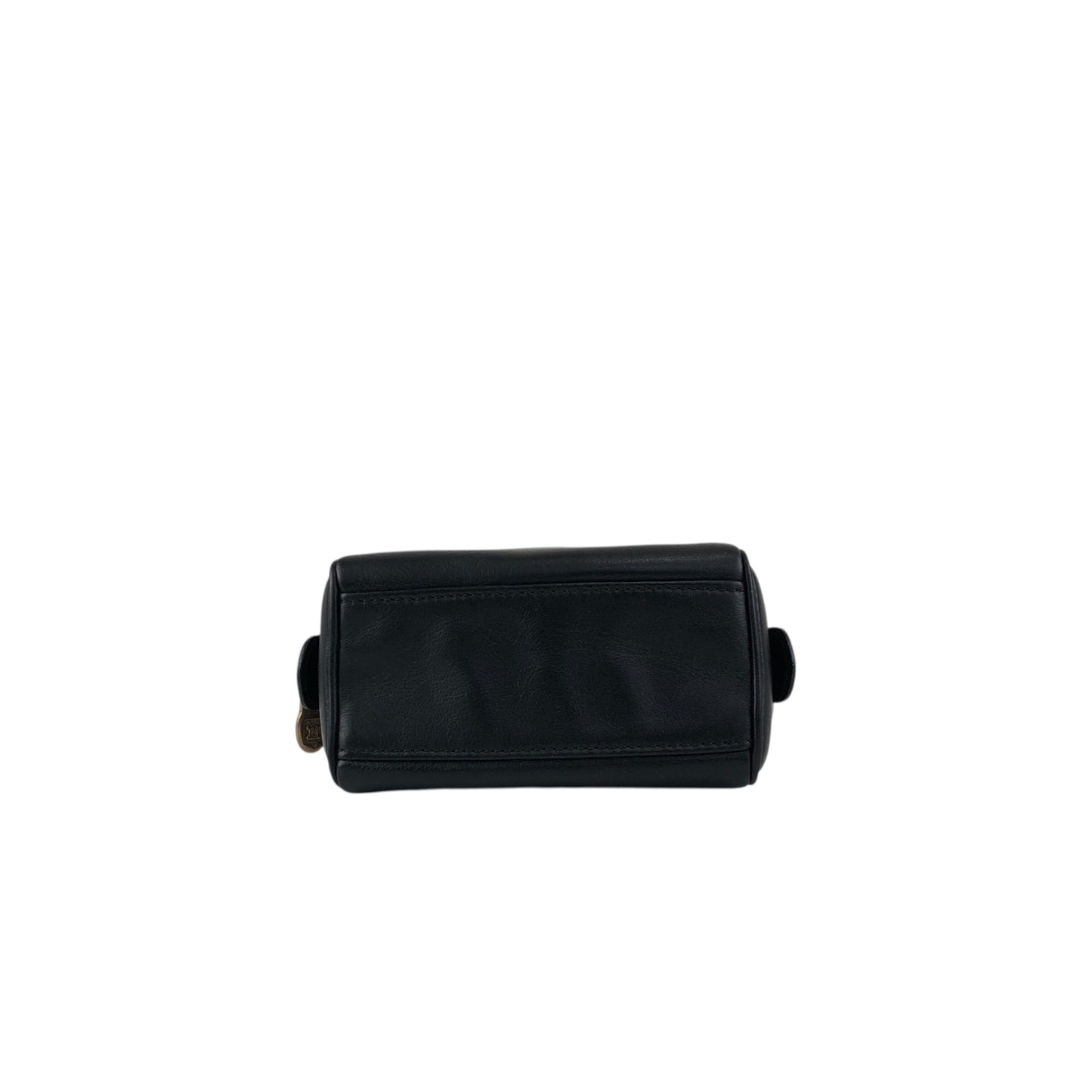 CELINE Two-way Small Handbag Shoulder bag Black Vintage tdajcw
