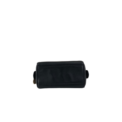 CELINE Two-way Small Handbag Shoulder bag Black Vintage tdajcw